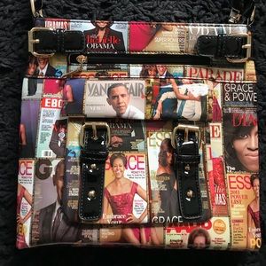 Michelle & Barack Obama Cross Body Purse BRAND NEW